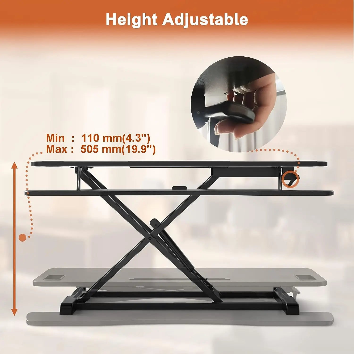 40 inch deals standing desk converter