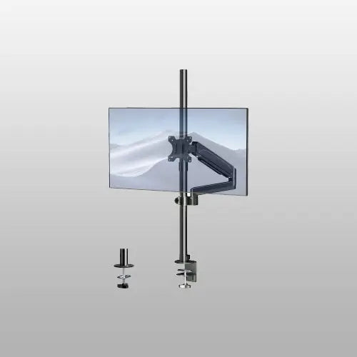 PUTORSEN single monitor mount for 17 to 32 inch screens and with 88.7cm pole PUTORSEN